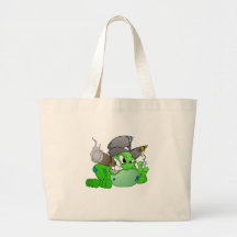 Big Cheese FROG Tote Bags