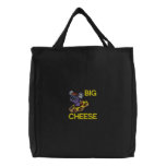 Big Cheese Mouse Embroidered Bag