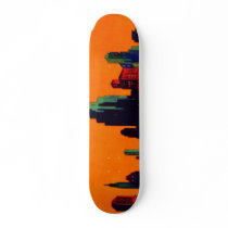 Big City Bartlett Pears Custom Skate Board