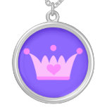 big crown. custom necklace