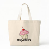 Big Cupcake Canvas Bag