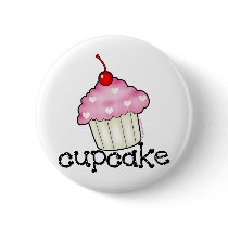 Big Cupcake Buttons