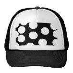 Big Dots in Black and White. hats