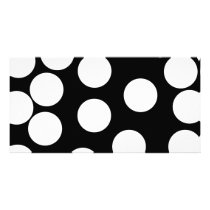 Big Dots in Black and White. Photo Cards