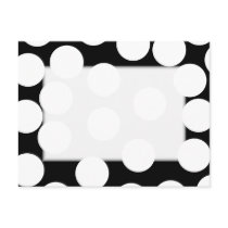 Big Dots in Black and White. Post Cards