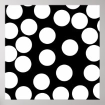Big Dots in Black and White. Posters