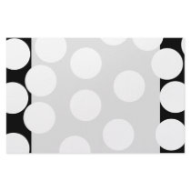 Big Dots in Black and White. Stationery