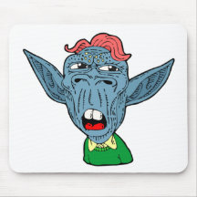 Big Ear Monster Mousepads