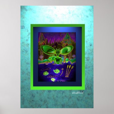 Big ears by Talisblood Print by talisblood