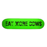 big, EAT MORE COWS Skate Decks