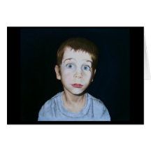 Big Eye Boy by Debby Wang Cards