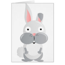 Big Eye Bunny Card