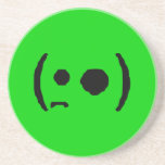 (•̪●) big eyed poked lip emote face