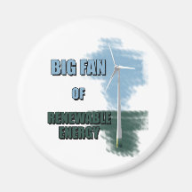Big fan of renewable energy magnets