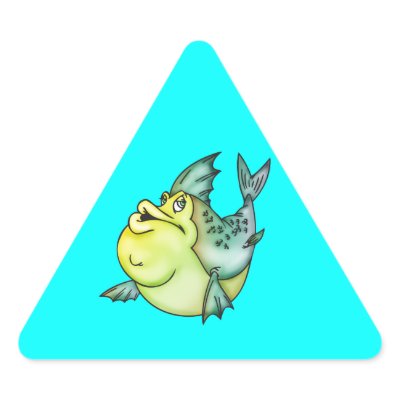 Big Fish Little Pond Sticker by sagart1952