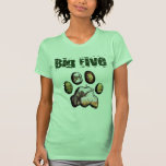 Big five game safari Lion Elephant Rhino T-shirt