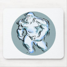 Big Foot Monster Mousepads