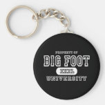Big Foot University Dark Keychains