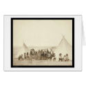Big Foot's Indian Tipi Camp SD 1890 cards