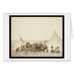 Big Foot's Indian Tipi Camp SD 1890 cards