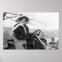 Big Fur Coat, early 1900s Posters