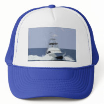 Big Game Fishing Boat Cap Trucker Hats