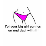 Big Girl Panties Petite Tee t-shirts