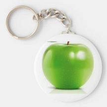 big-green-apple key chains