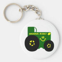 BIG GREEN TRACTOR KEYCHAINS