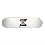 Big Grey & Black Butterfly Skate Boards