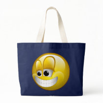 BIG GRIN SMILEY FACE BAG