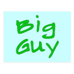 BIg Guy Fathers Day Products Post Cards