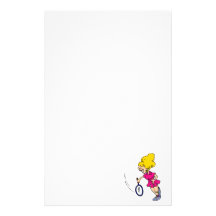 Big hair swing custom stationery