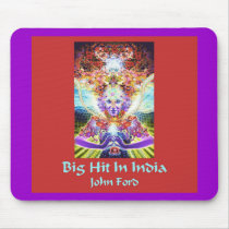 Big Hit In India - John Ford Mousepad