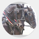 Big Horses Stickers