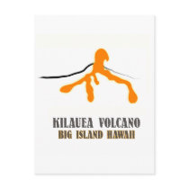 Big Island Lava Junkie Vertical Post Card