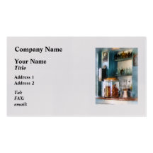 Big Jar of Pretzels Business Card