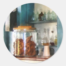 Big Jar of Pretzels Stickers