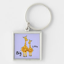 Big Little Giraffe Key Chain