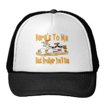 Big, Little, Middle Brother Gifts Mesh Hat