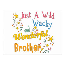 Big, Little, Middle Brother Gifts Post Card