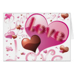 Big Love in a Heart Cards
