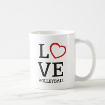 Big LOVE Volleyball Mug