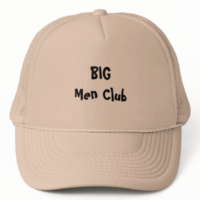 Big Men Club Hats Caps Sports Team by I_Love_Gifts