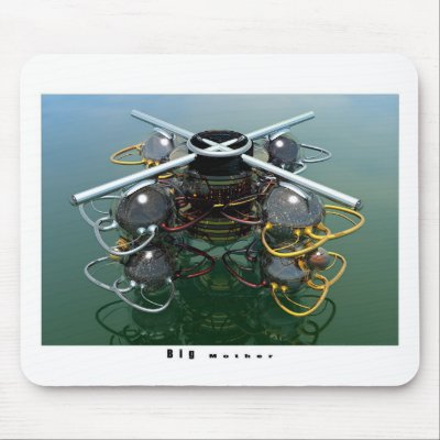 Big Mother Mouse Pad by REDINARD