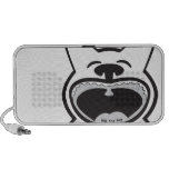 Big Mouth Biff in Black and White Speaker System