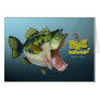 Big mouth! greeting card