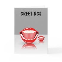 Big Mouth DentalGreeting Cards