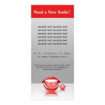 Big Mouth Dentist Dentistry Dental Rack Cards