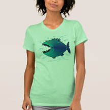 BIG MOUTH FISH T SHIRT